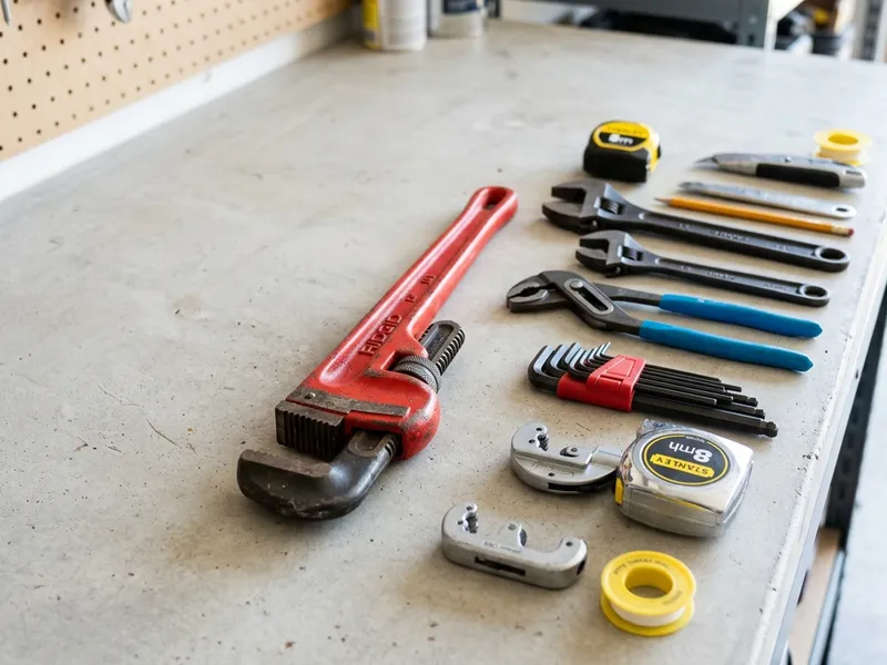 Professional plumbers in Maxbass, ND equipped with top-tier tools for residential and commercial plumbing services.